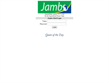 Tablet Screenshot of jambo.co.ke